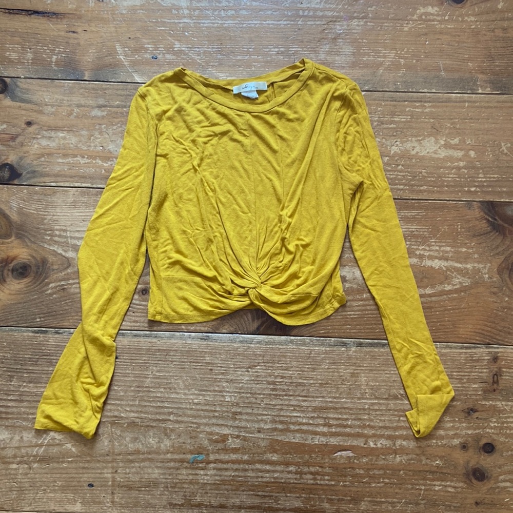 Gaze - yellow long sleeve (S)